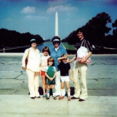Walter Eisworth and familly in Washington D.C.